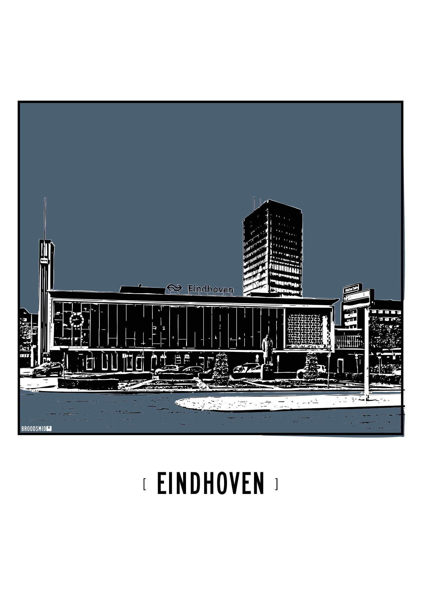 Eindhoven – Eindhoven Centraal poster