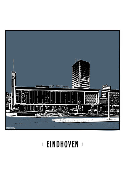 Eindhoven – Eindhoven Centraal poster