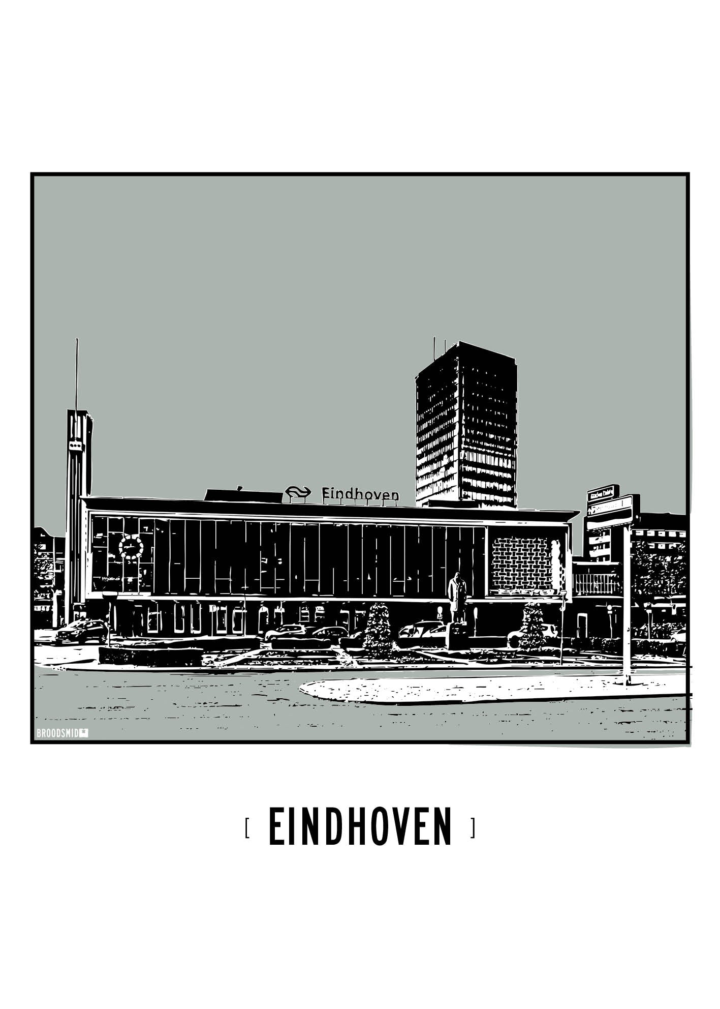 Eindhoven – Eindhoven Centraal poster