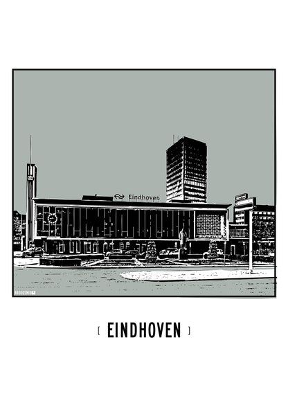 Eindhoven – Eindhoven Centraal poster