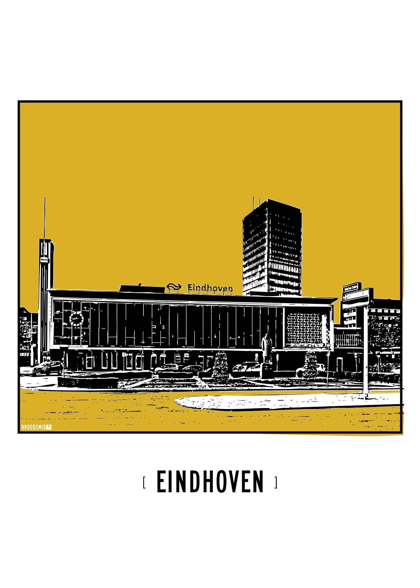 Eindhoven – Eindhoven Centraal poster