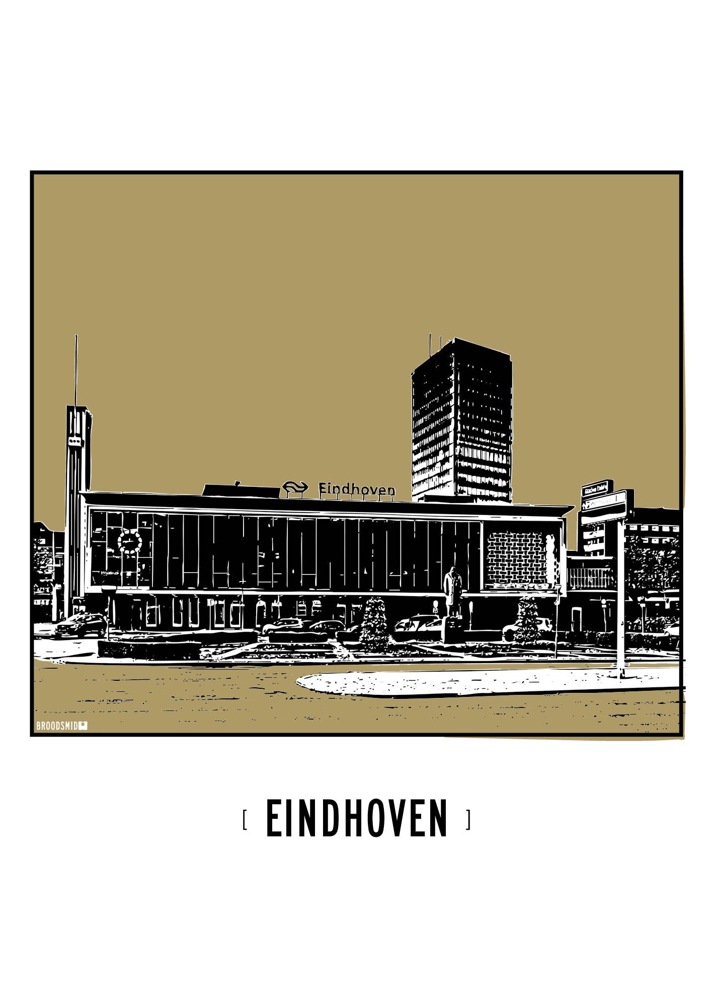 Eindhoven – Eindhoven Centraal poster