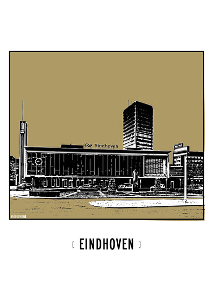 Eindhoven – Eindhoven Centraal poster