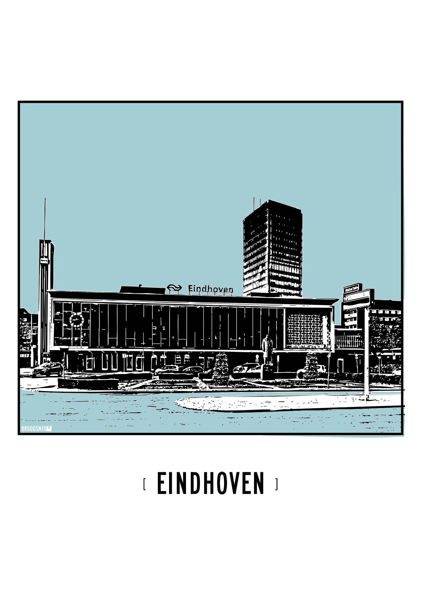 Eindhoven – Eindhoven Centraal poster