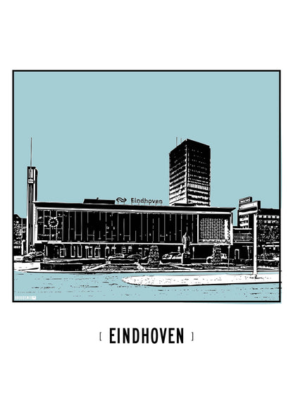Eindhoven – Eindhoven Centraal poster