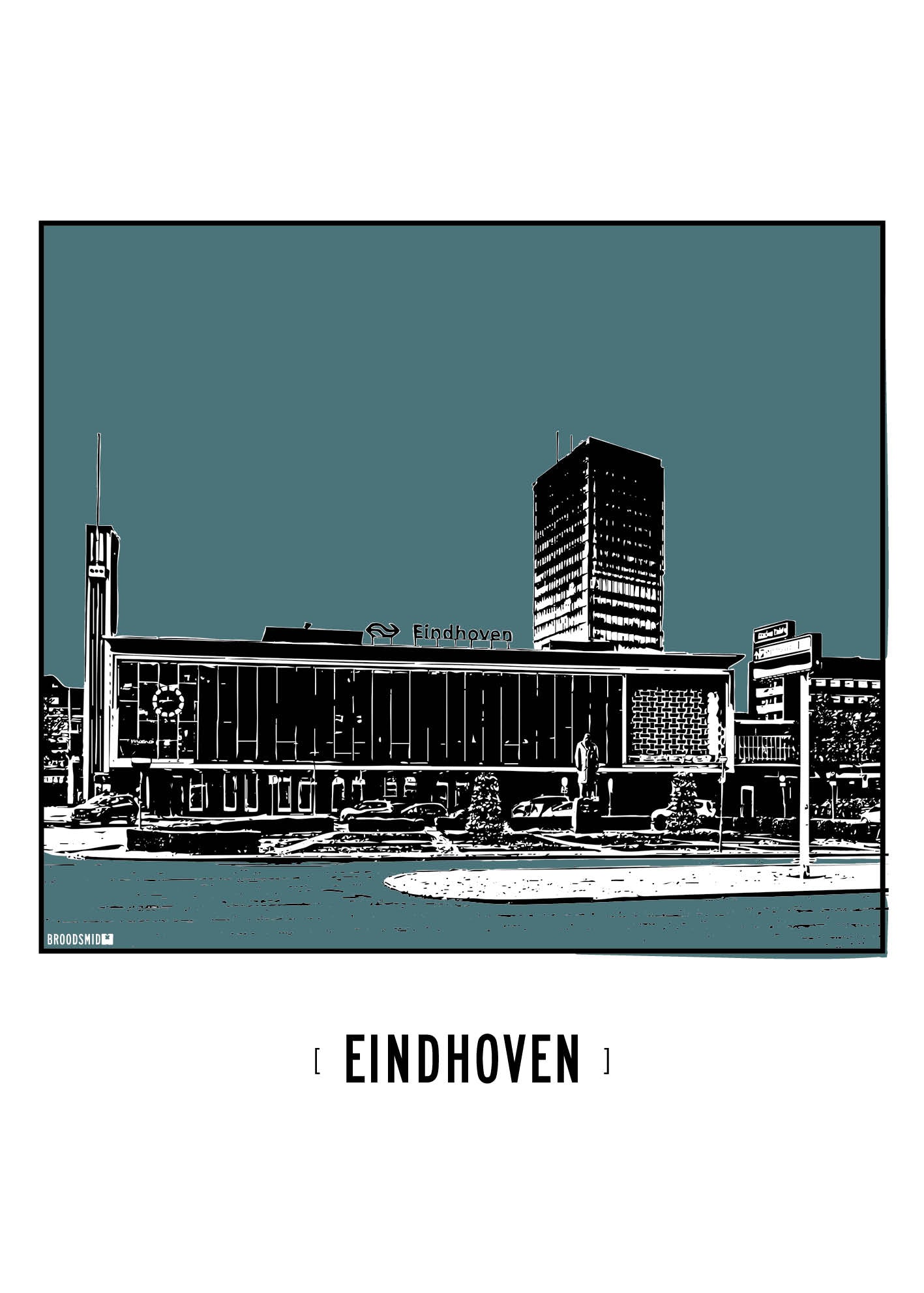 Eindhoven – Eindhoven Centraal poster