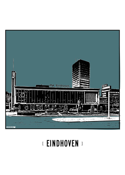 Eindhoven – Eindhoven Centraal poster