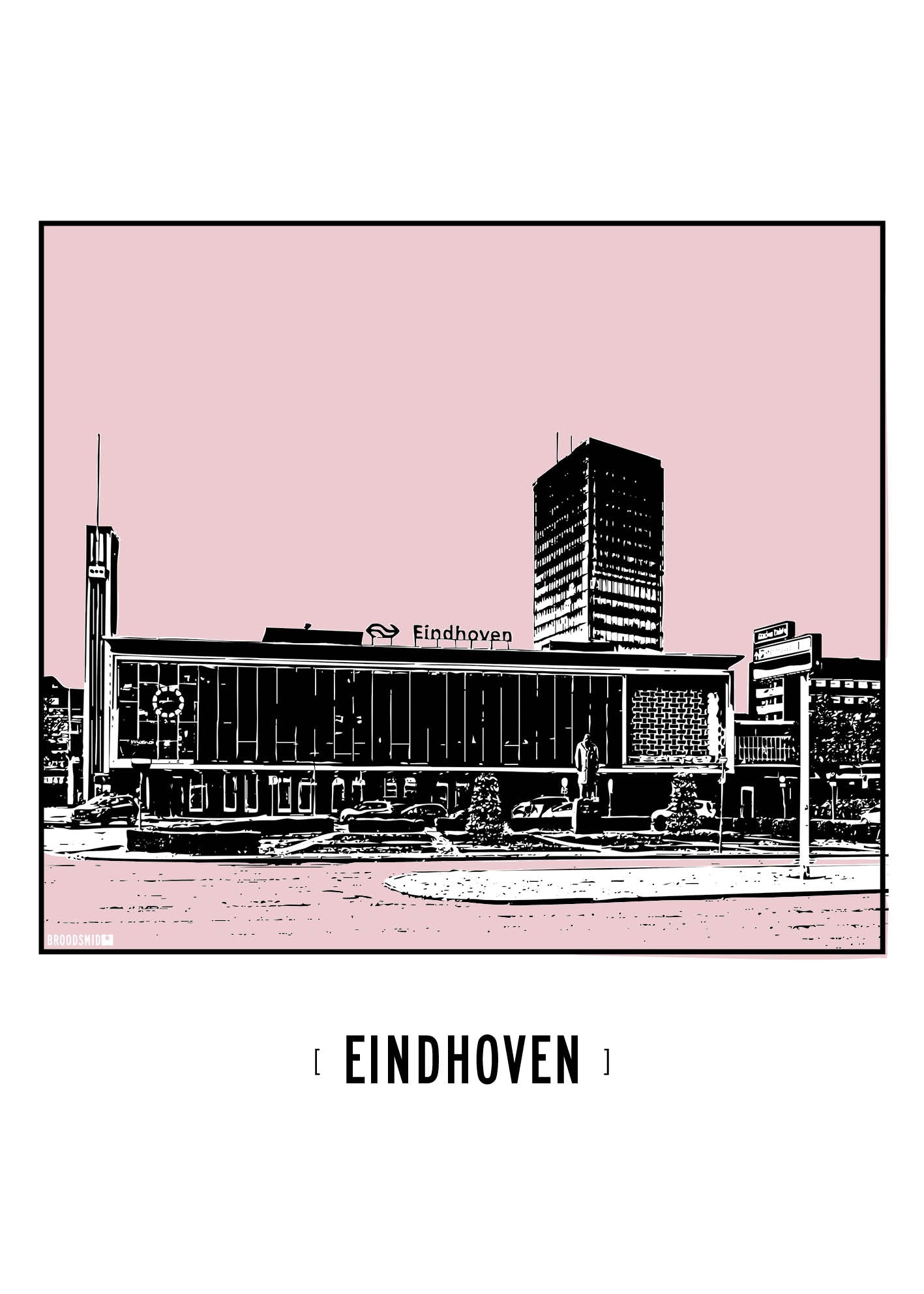 Eindhoven – Eindhoven Centraal poster