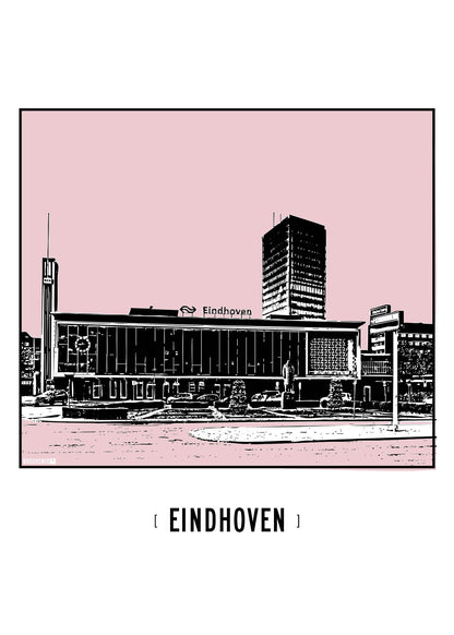 Eindhoven – Eindhoven Centraal poster