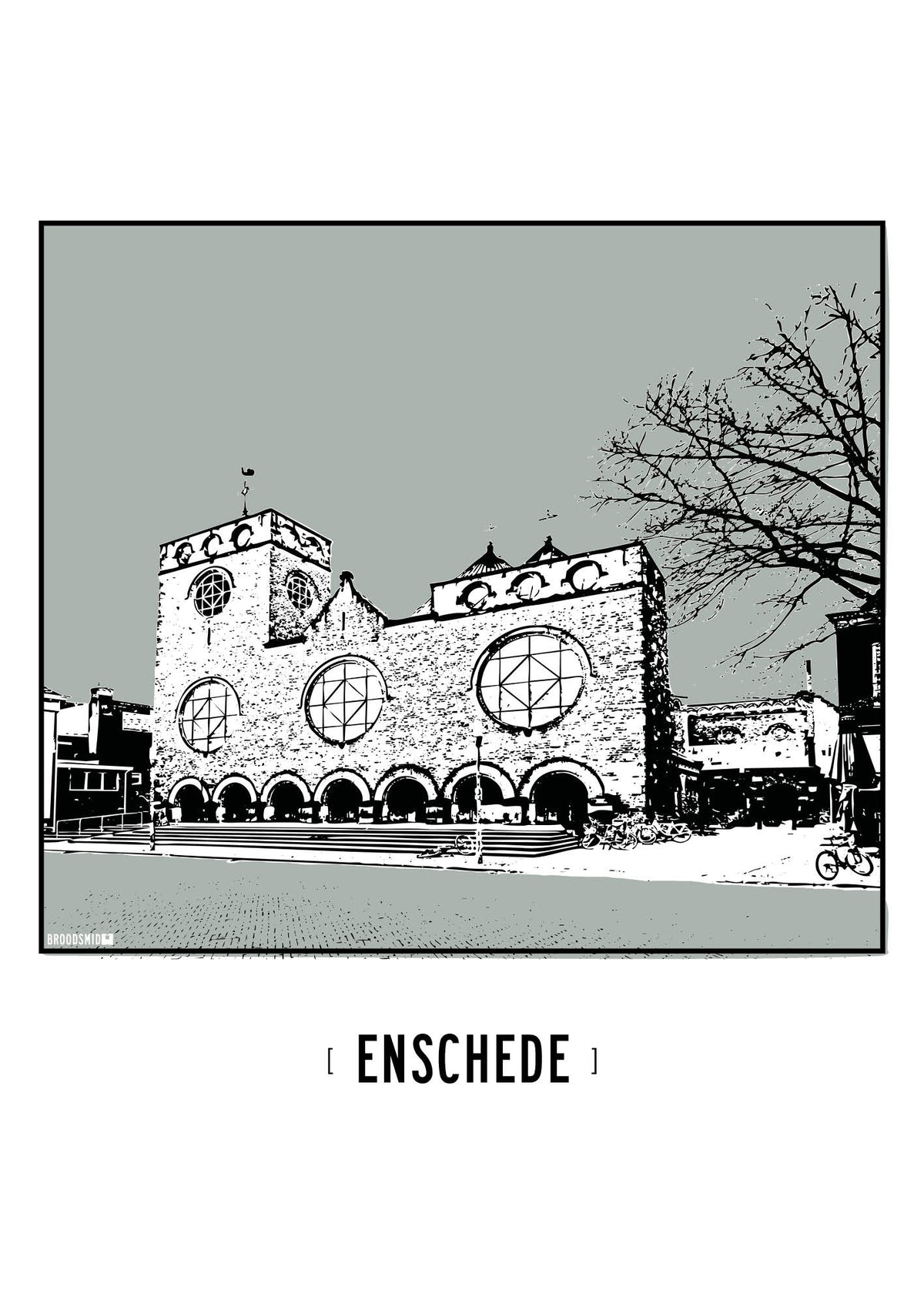 Enschede – Sint-Jacobuskerk poster