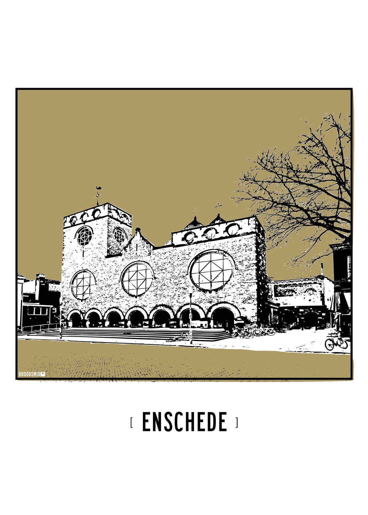 Enschede – Sint-Jacobuskerk poster