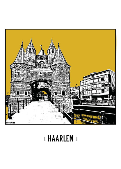 Haarlem – Amsterdamse Poort poster