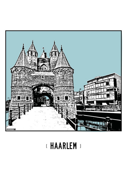 Haarlem – Amsterdamse Poort poster