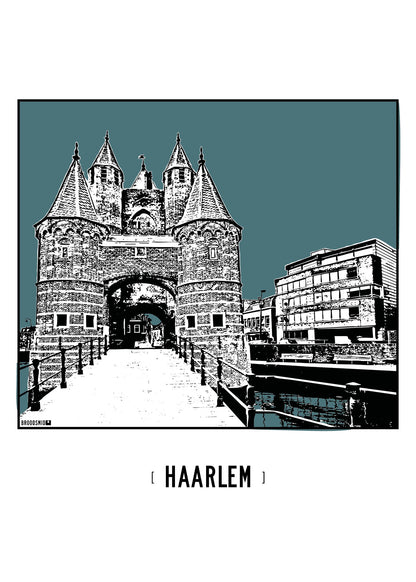Haarlem – Amsterdamse Poort poster
