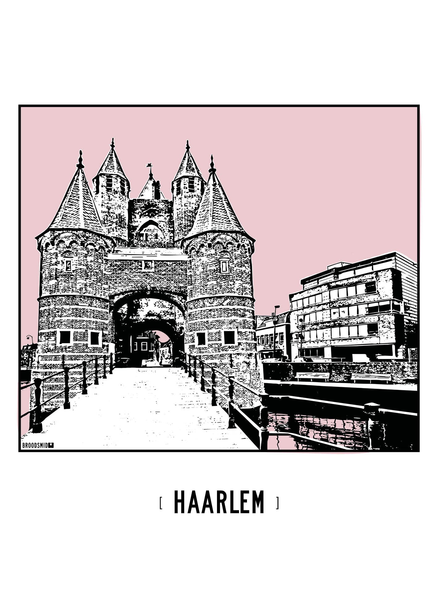 Haarlem – Amsterdamse Poort poster