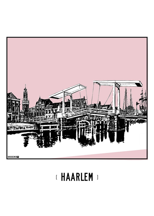 Haarlem – Gravenstenenbrug poster