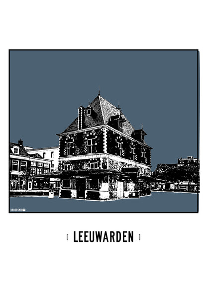 Leeuwarden – De Waag poster