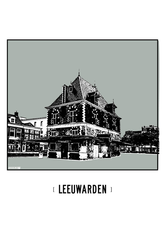 Leeuwarden – De Waag poster