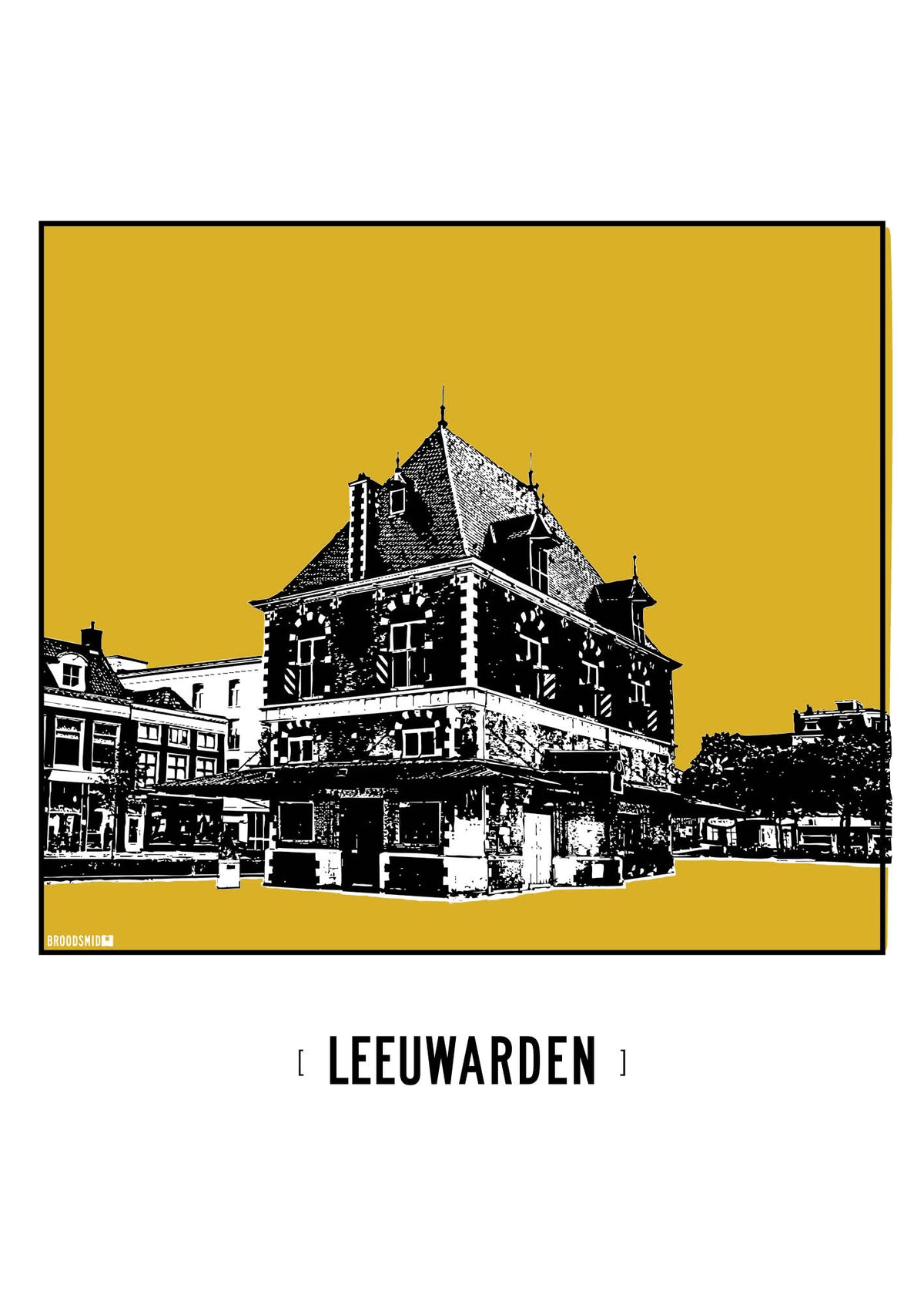 Leeuwarden – De Waag poster