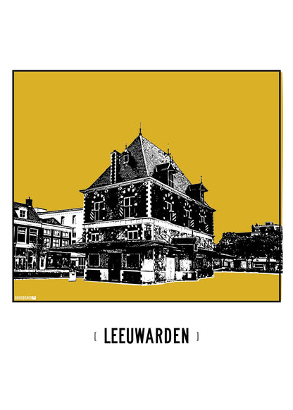 Leeuwarden – De Waag poster
