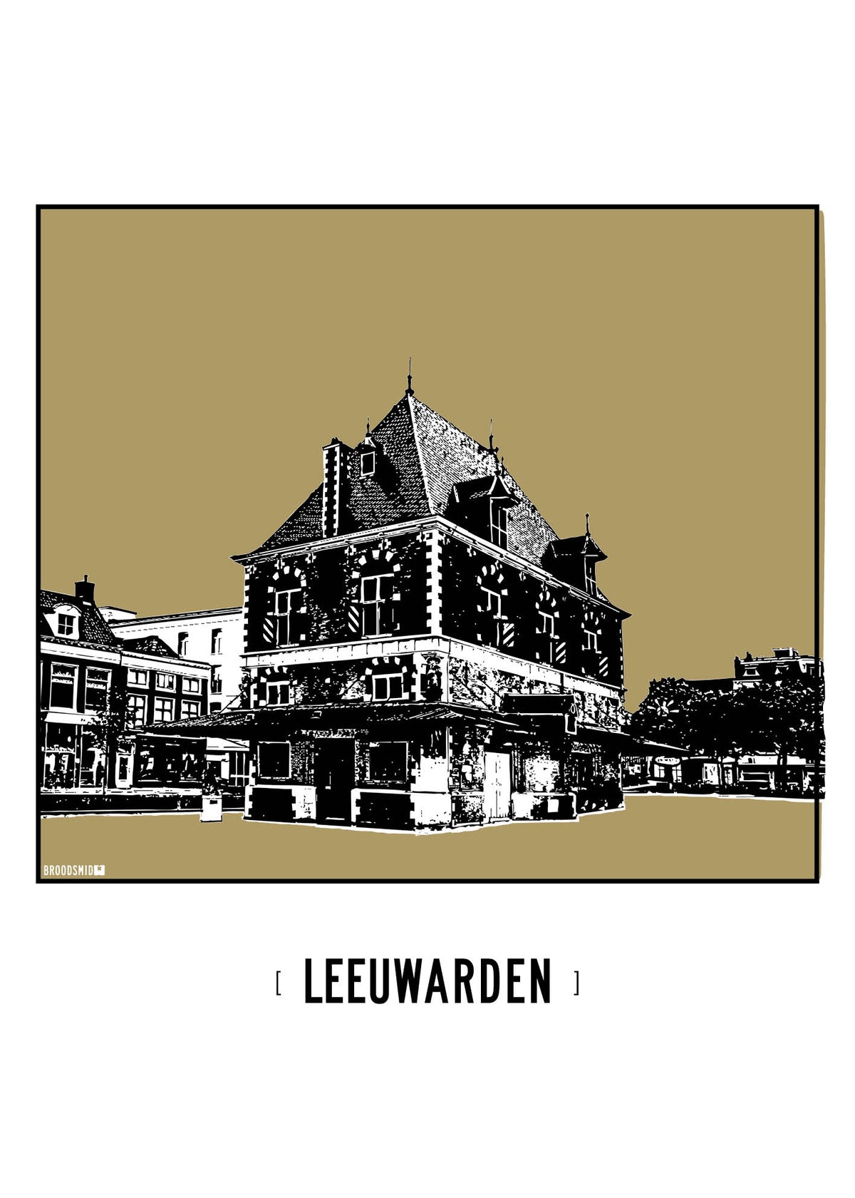 Leeuwarden – De Waag poster