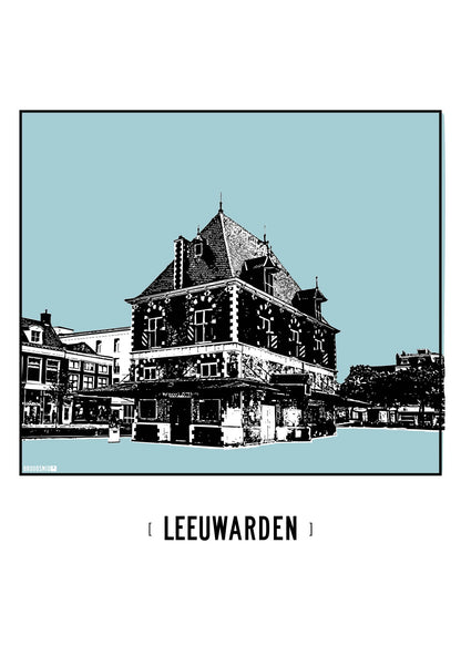 Leeuwarden – De Waag poster