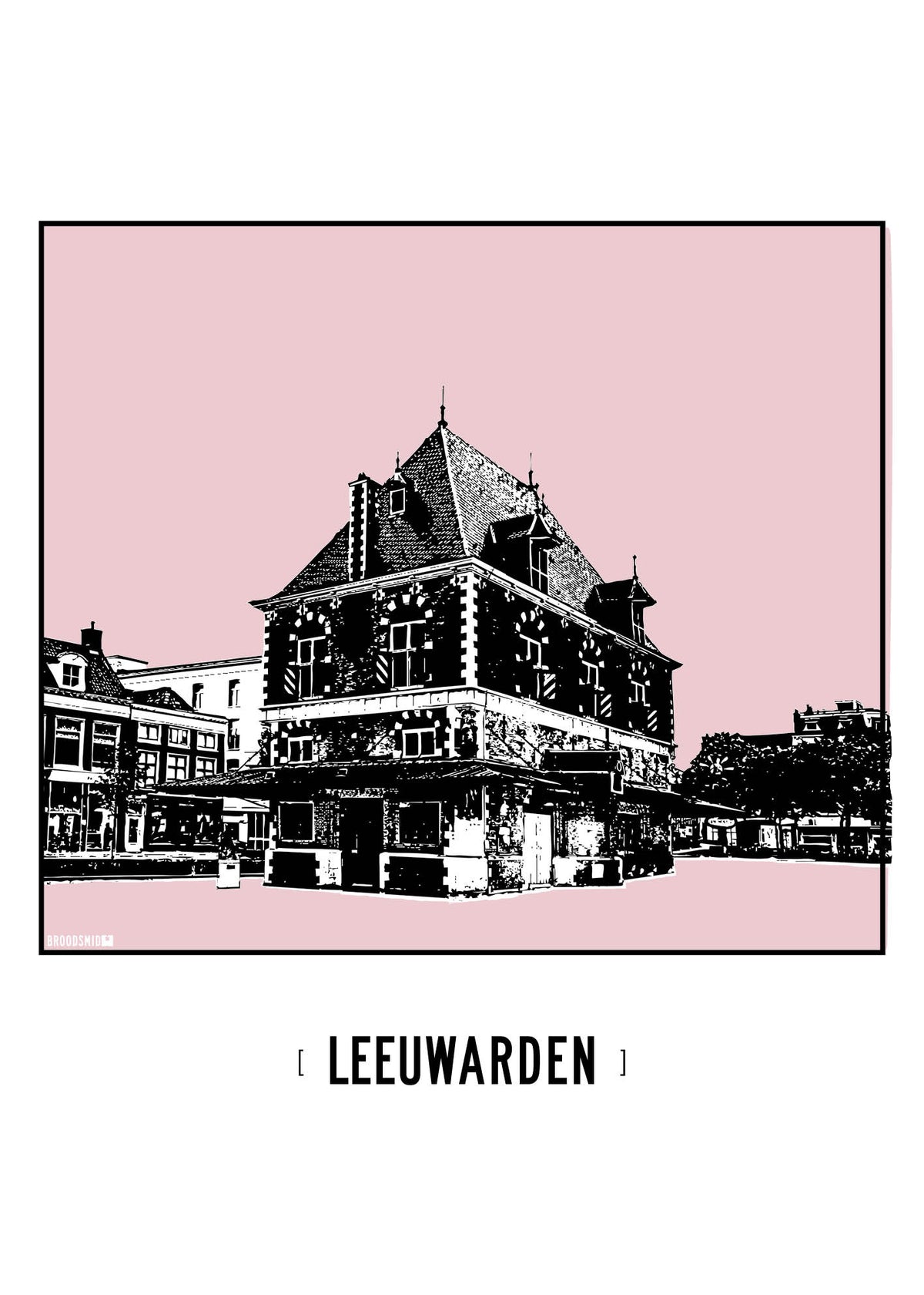 Leeuwarden – De Waag poster