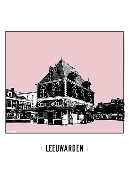 Leeuwarden – De Waag poster