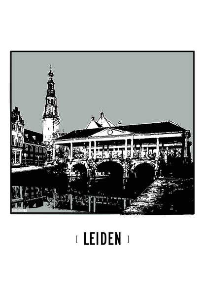 Leiden – Koornbrug poster