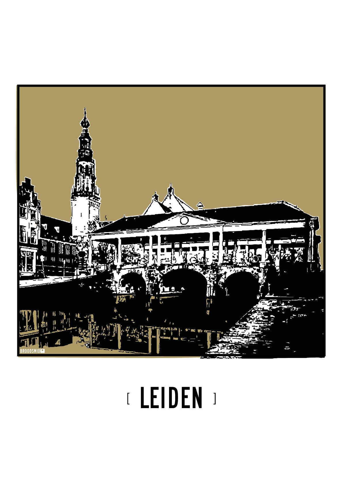 Leiden – Koornbrug poster