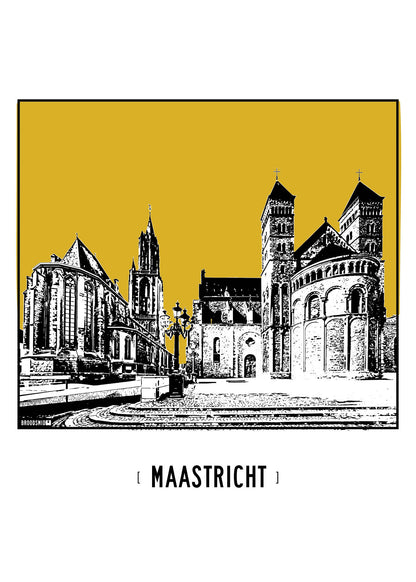 Maastricht – Sint-Servaasbasiliek poster