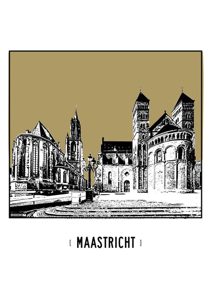 Maastricht – Sint-Servaasbasiliek poster