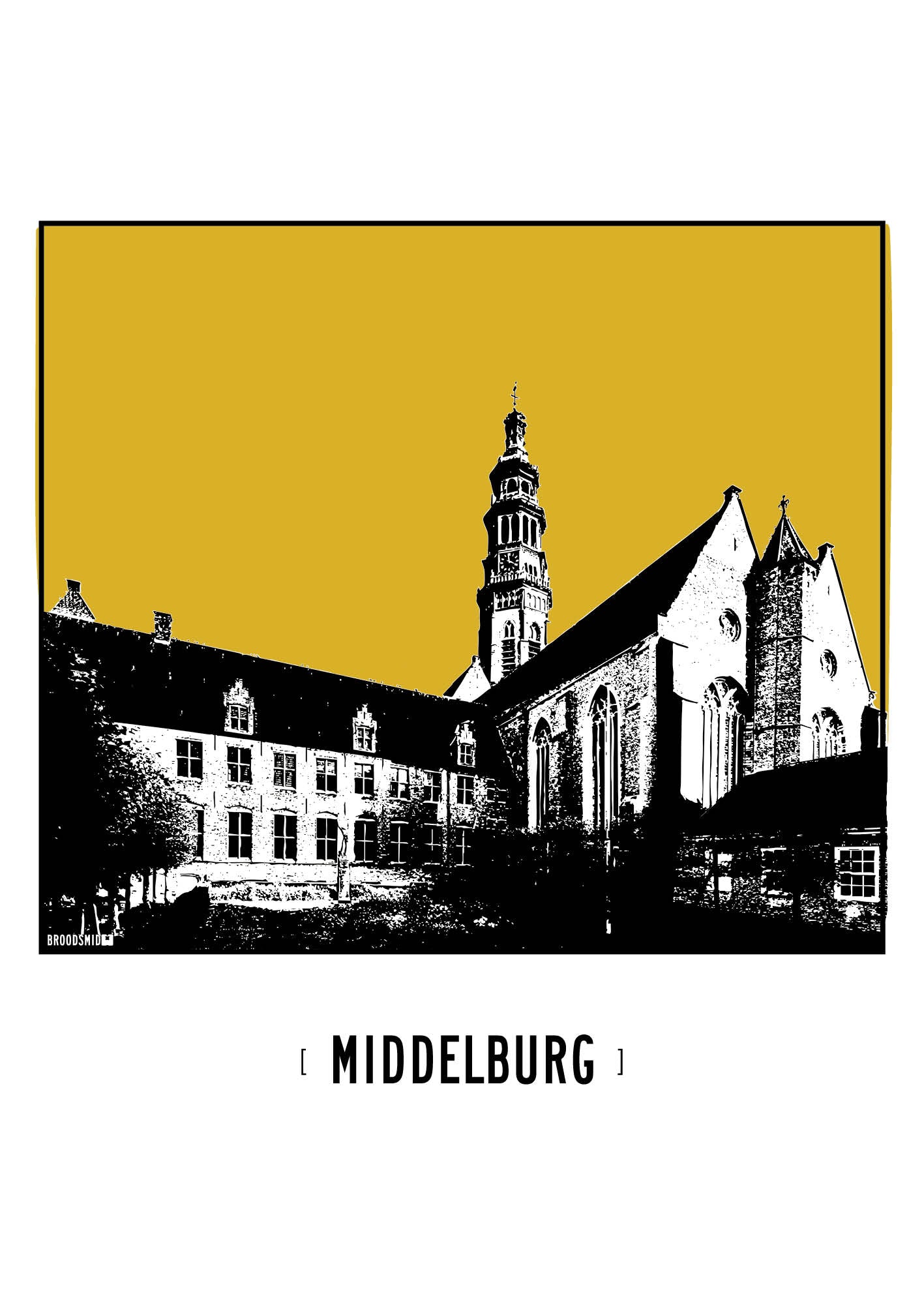 Middelburg – De Abdij poster