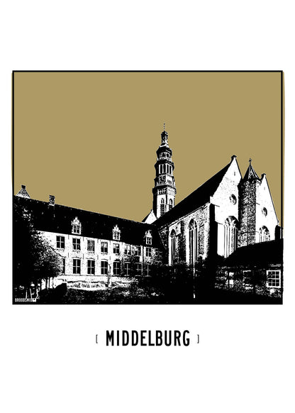 Middelburg – De Abdij poster