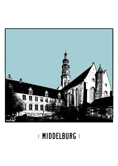 Middelburg – De Abdij poster