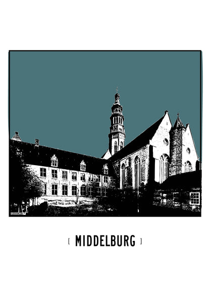 Middelburg – De Abdij poster
