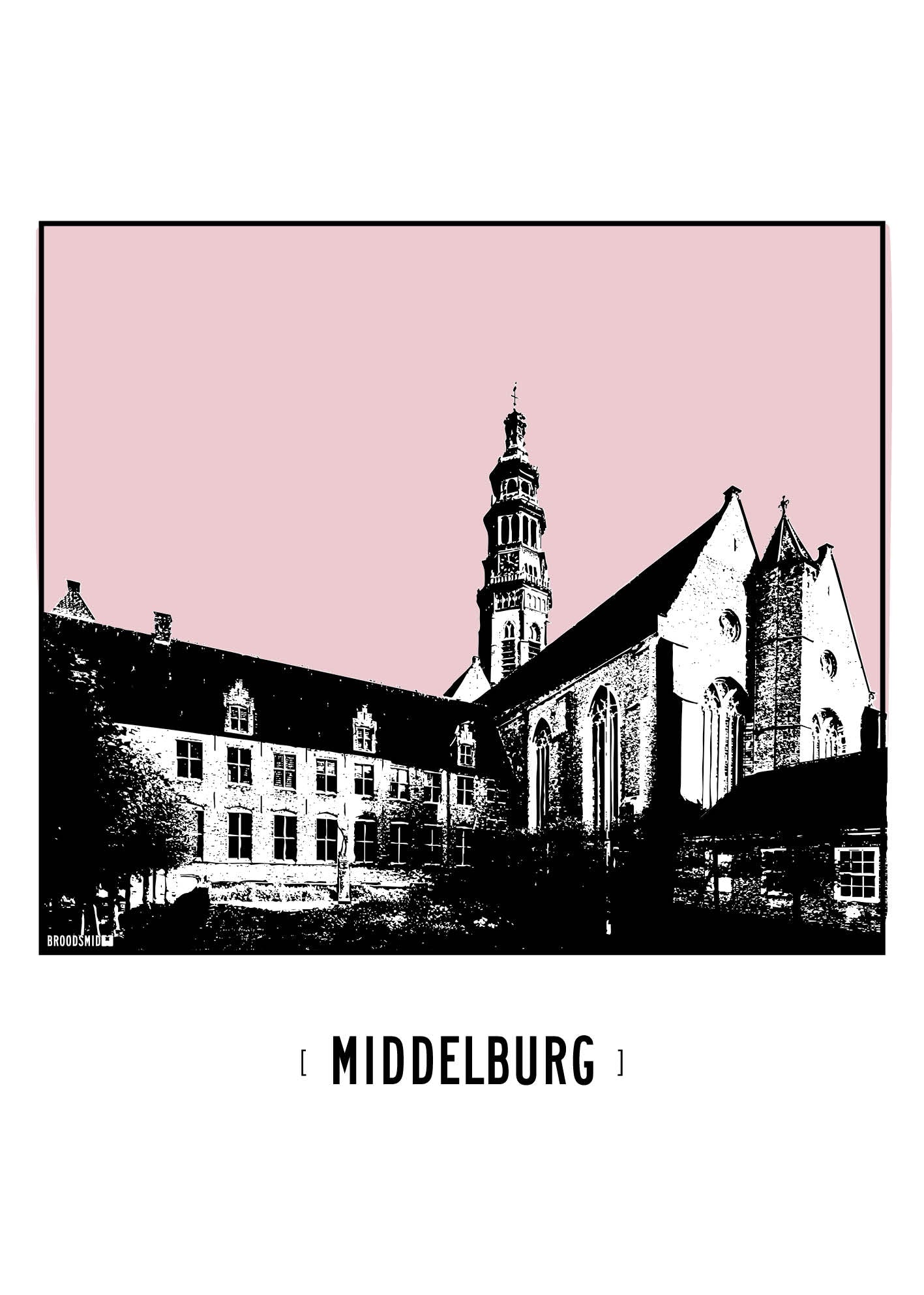 Middelburg – De Abdij poster