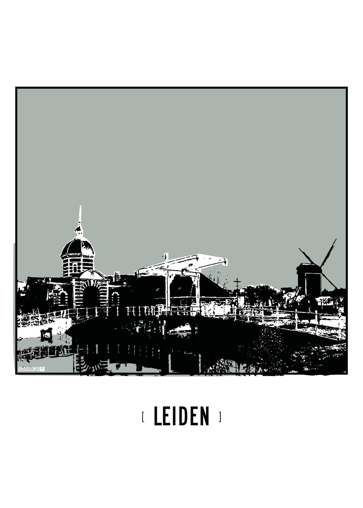 Leiden – Morspoort poster