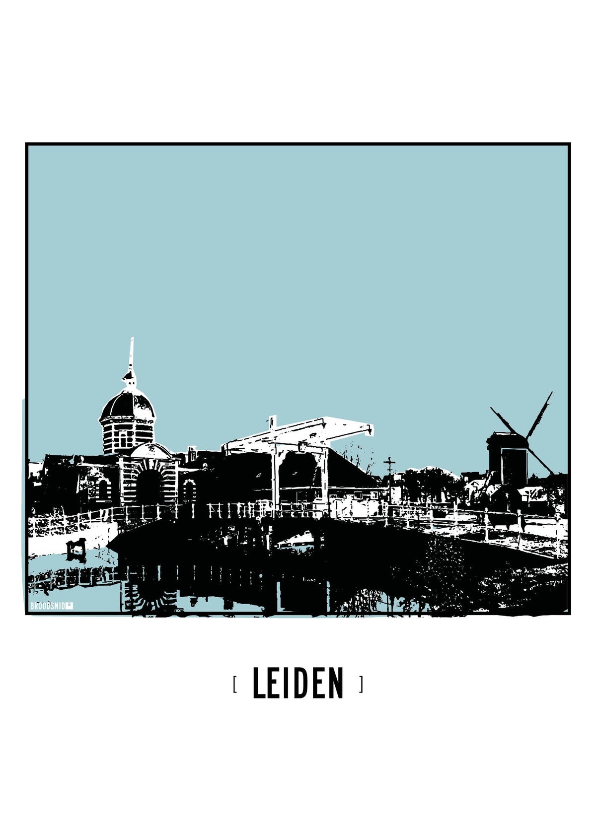 Leiden – Morspoort poster