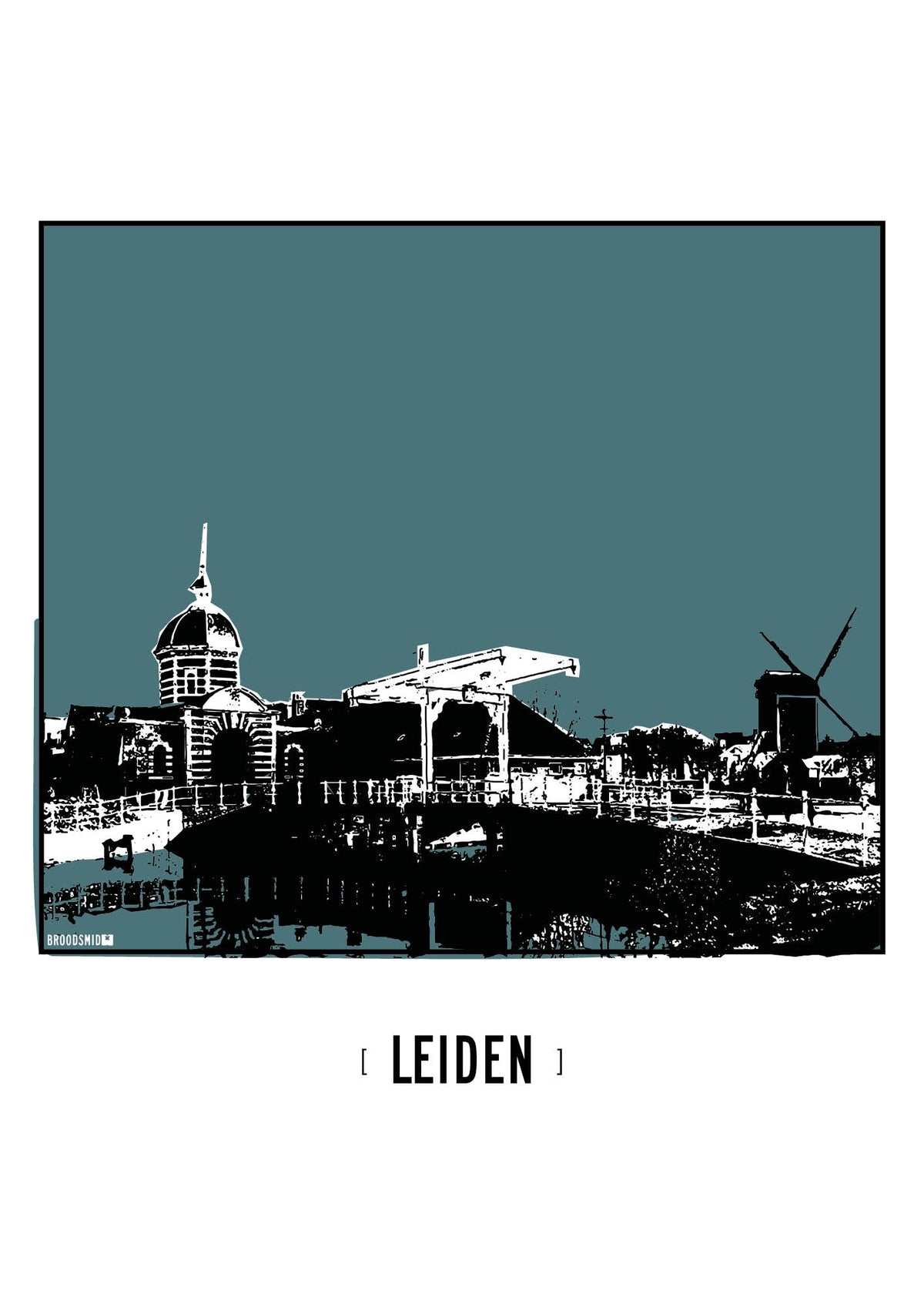Leiden – Morspoort poster