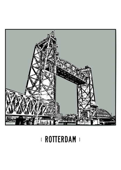 Rotterdam –De Hef poster