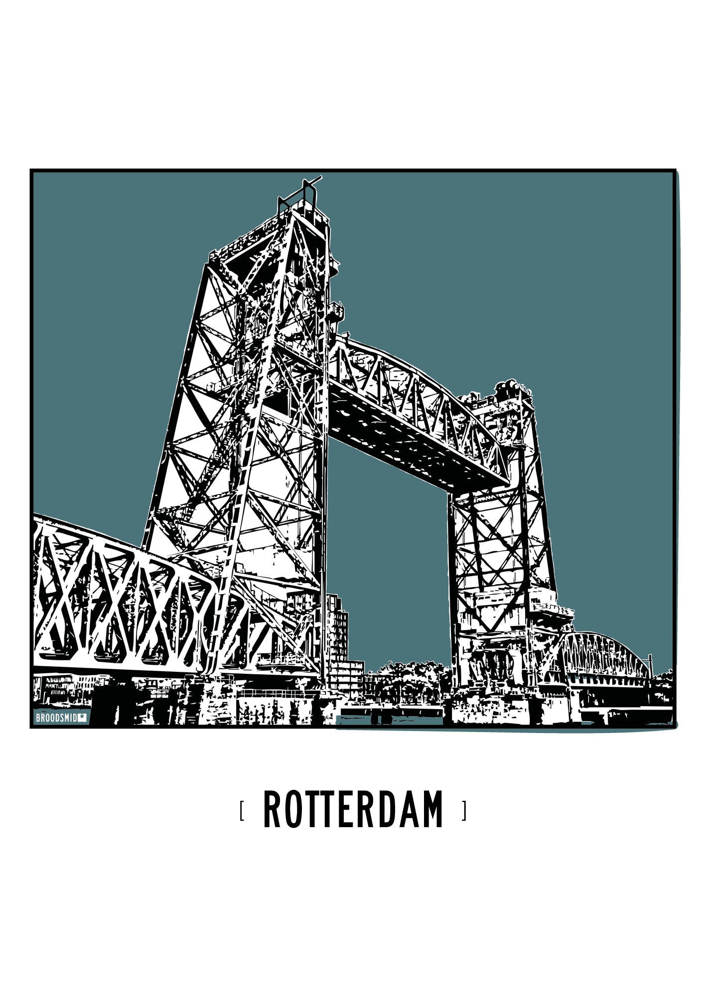 Rotterdam –De Hef poster