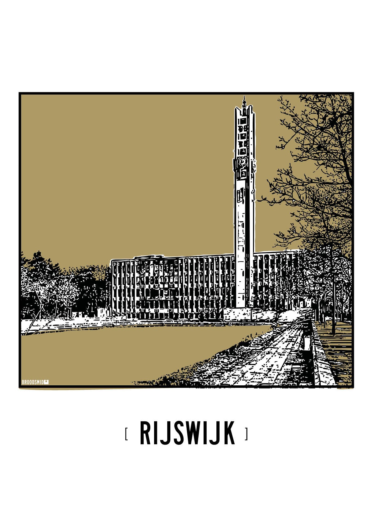 Rijswijk – Oude Stadhuis poster