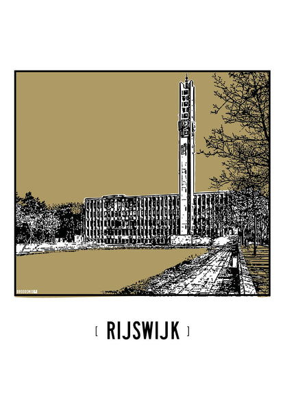 Rijswijk – Oude Stadhuis poster