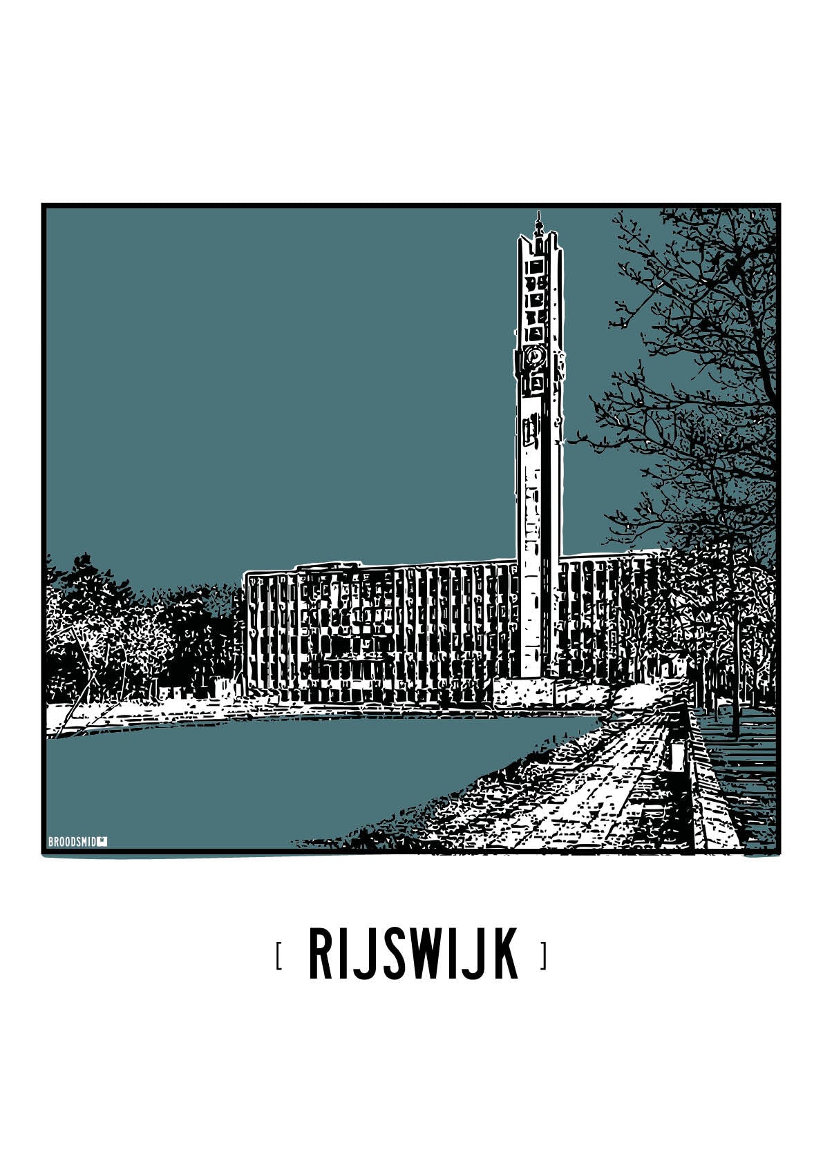Rijswijk – Oude Stadhuis poster