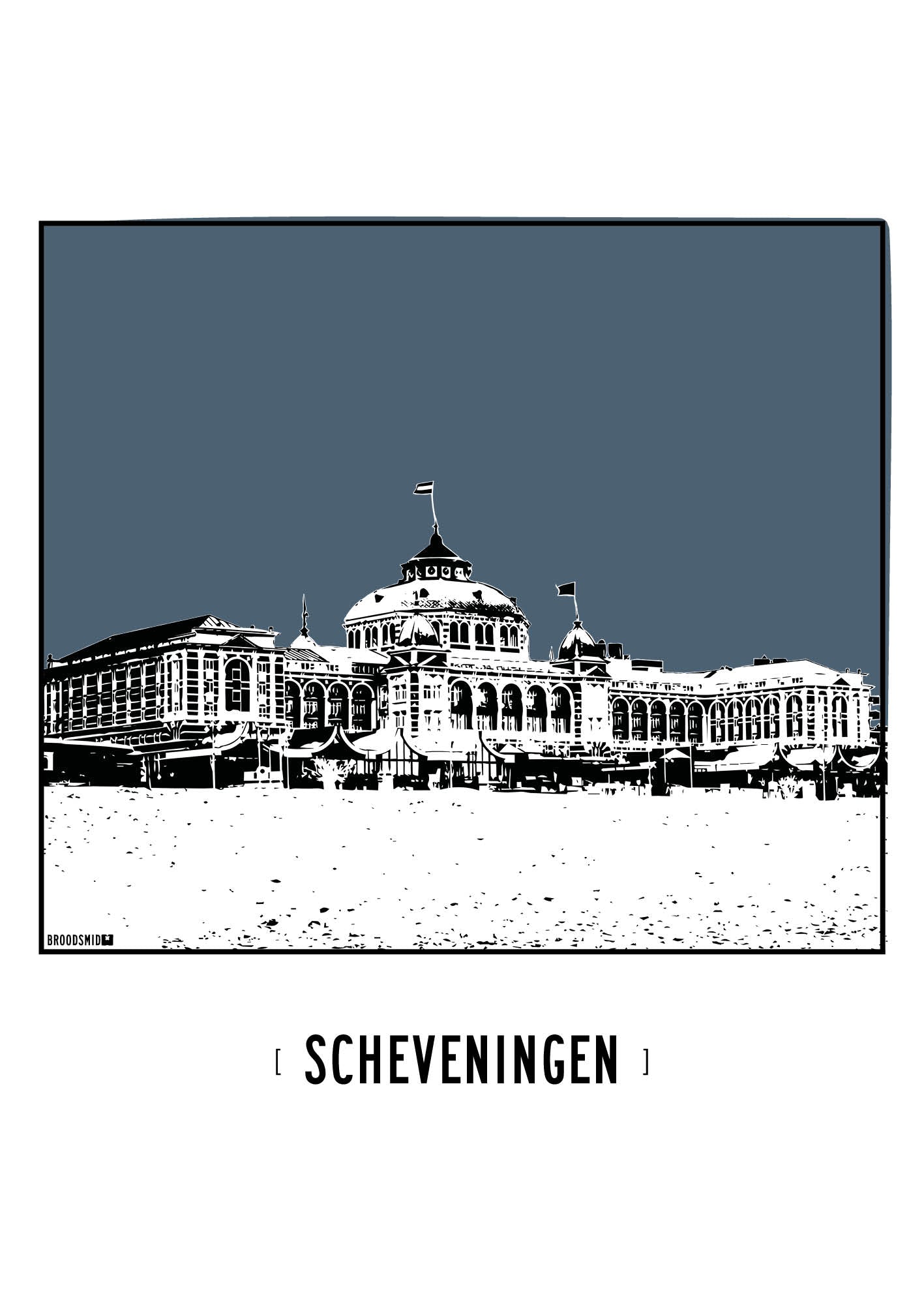 Scheveningen – Kurhaus poster