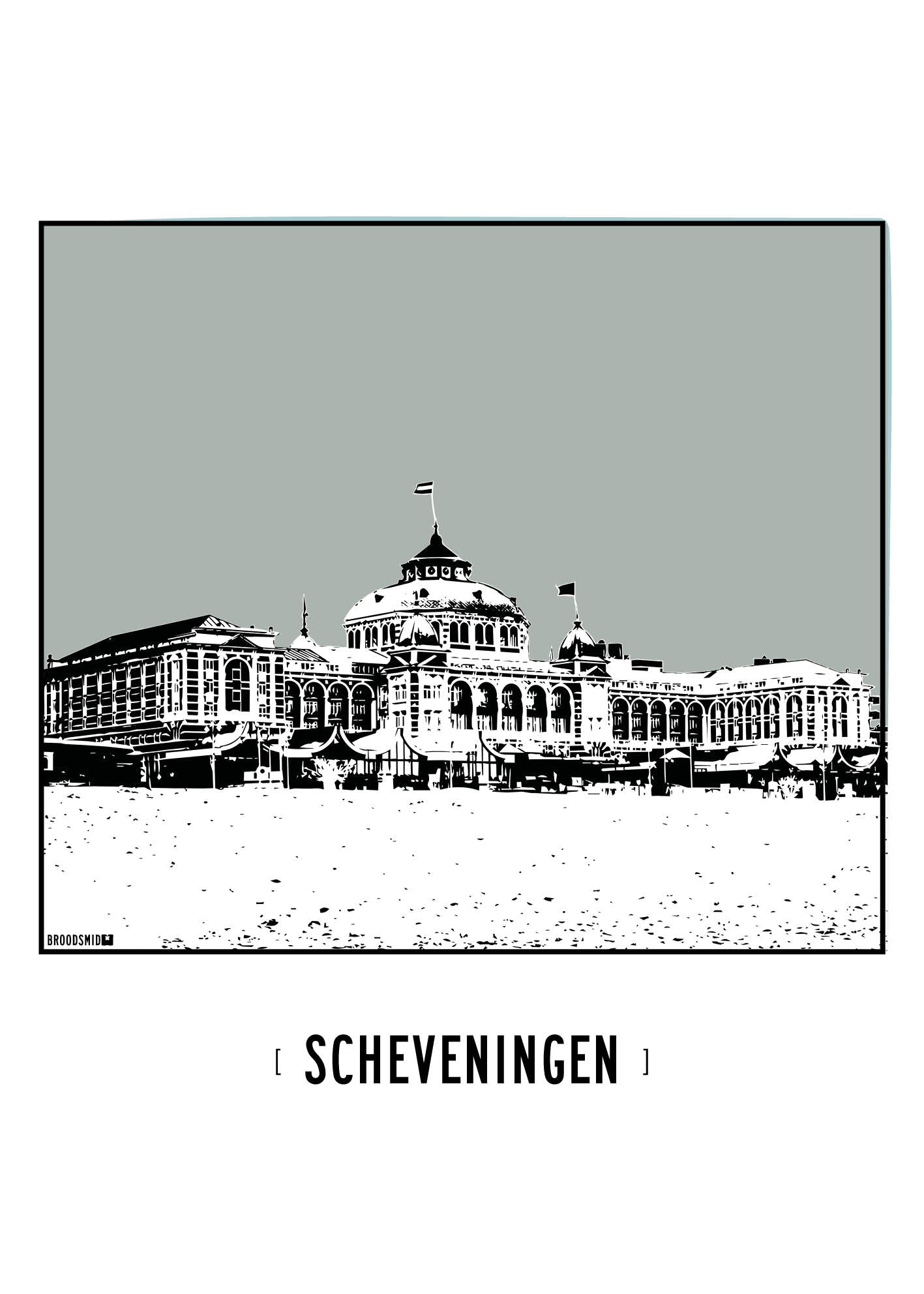 Scheveningen – Kurhaus poster
