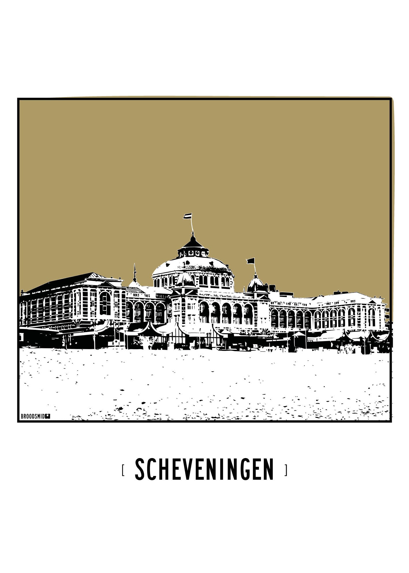 Scheveningen – Kurhaus poster