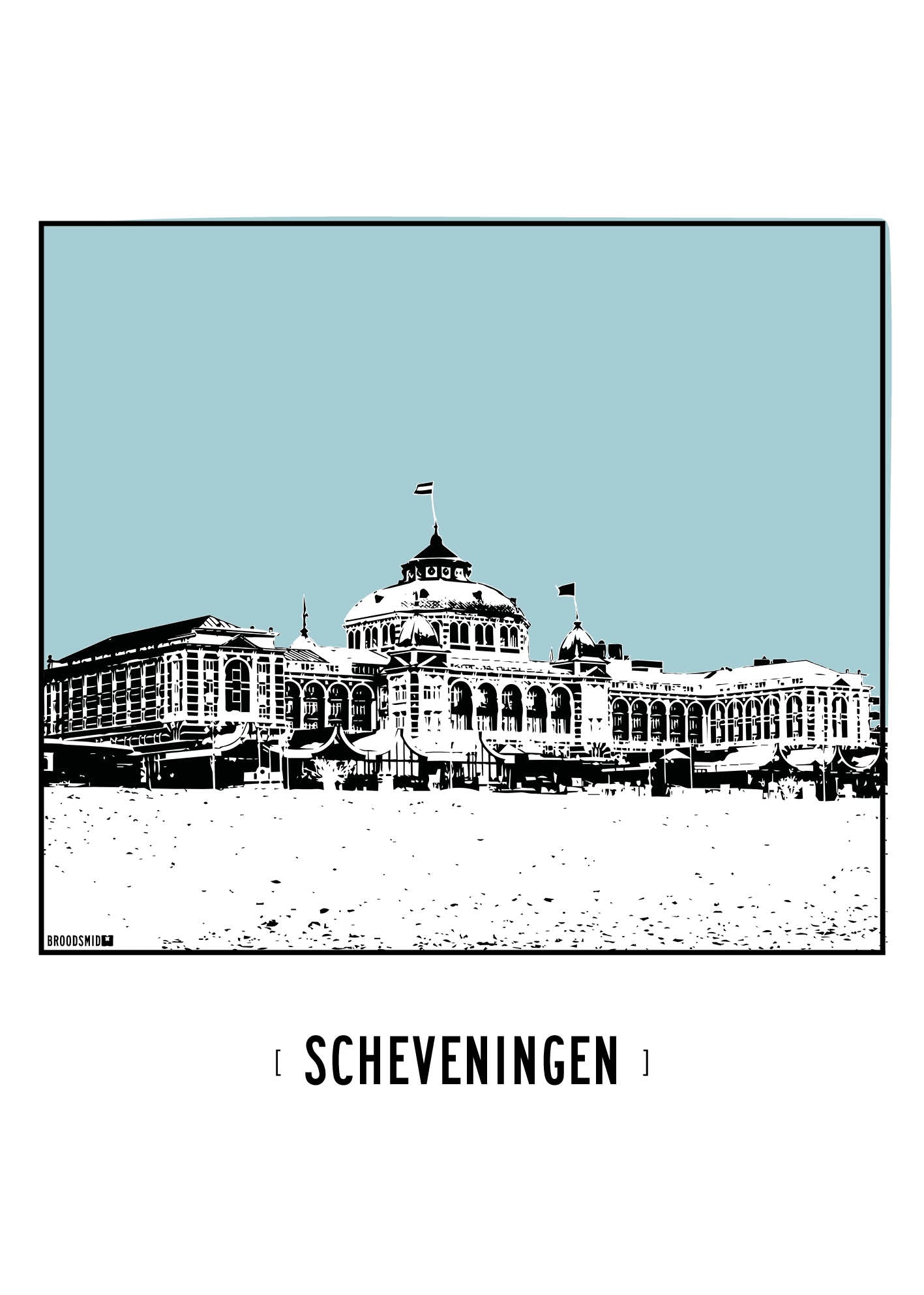 Scheveningen – Kurhaus poster