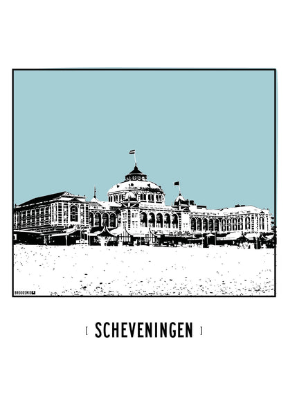 Scheveningen – Kurhaus poster